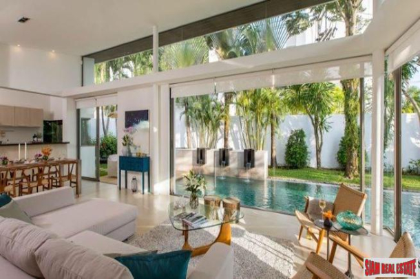 Luna Villas | Three Bedroom Modern Design Pool Villa for Rent in Layan-4