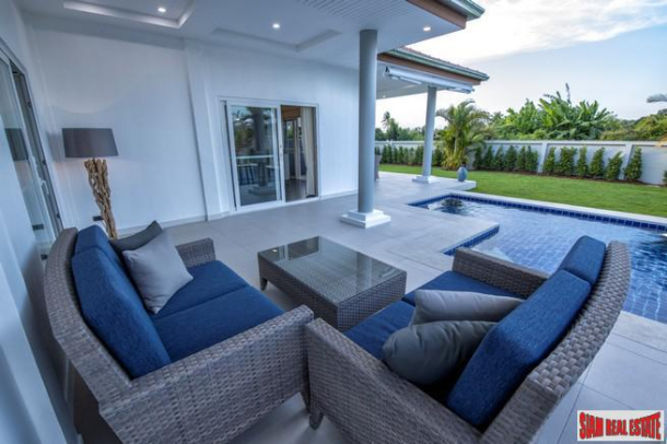 New Three Bedroom Private Pool House with Gardens & BBQ Area for Sale in Hua Hin-13