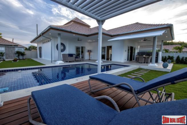 New Three Bedroom Private Pool House with Gardens & BBQ Area for Sale in Hua Hin-15