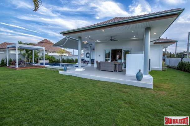 New Three Bedroom Private Pool House with Gardens & BBQ Area for Sale in Hua Hin-18