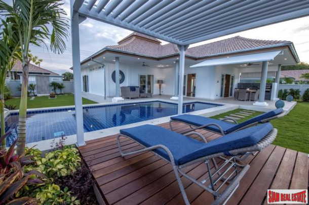 New Three Bedroom Private Pool House with Gardens & BBQ Area for Sale in Hua Hin-19