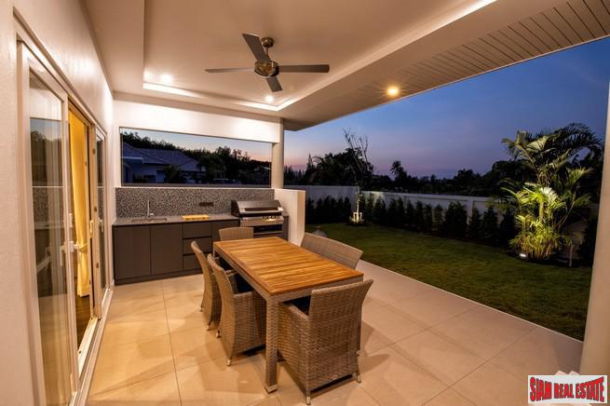 New Three Bedroom Private Pool House with Gardens & BBQ Area for Sale in Hua Hin-3