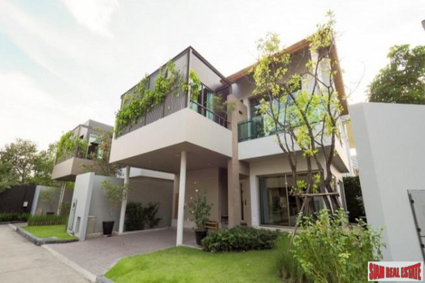 Private Nirvana North | Two Storey Two Bedroom Modern House for Sale in a Secure Private Ekkamai-Ramintra  Estate-11