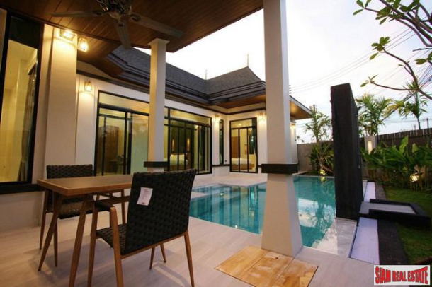 Land & House Park | New Three Bedroom Pool Villa for Rent in a Secure Chalong Estate-2