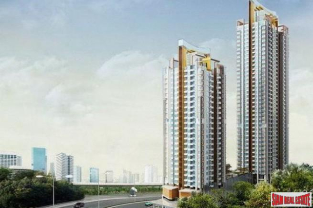 Circle Petchaburi | Unique Two Bedroom / Two Unit Combo Condo with Excellent City Views-8