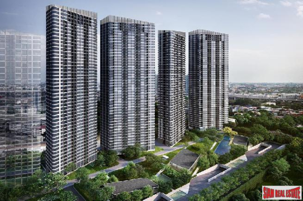 New Off-Plan Mega Project of Condos in Green Surroundings with River and City Views at Sukhumvit 64, Punnawithi - 1 Bed 28 sqm Units-3