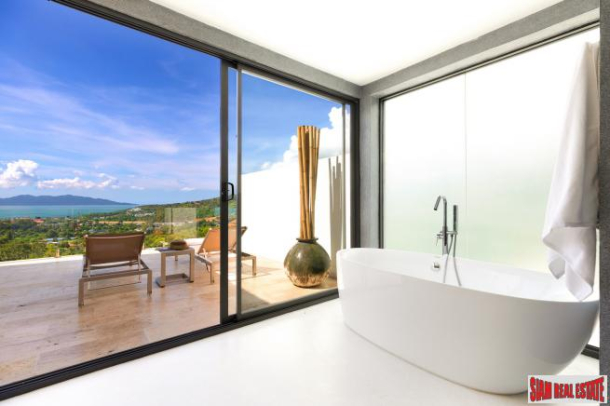 New 4 Bedroom Villa with Sea View in Bo Phut Hills, Koh Samui-20
