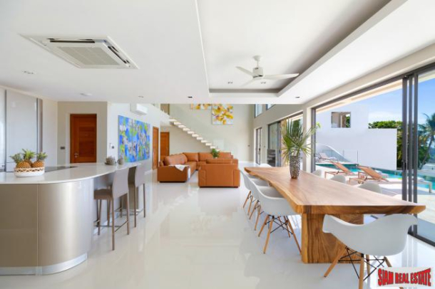 New 4 Bedroom Villa with Sea View in Bo Phut Hills, Koh Samui-21