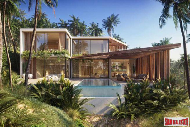 New 3 Bedroom Villa with Sea View, Chaweng, Koh Samui-3