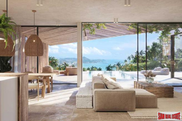 New 3 Bedroom Villa with Sea View, Chaweng, Koh Samui-4