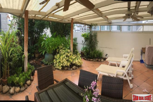 Sukhumvit Suite | Beautiful Large 1 Bed Condo for Rent with Terrace Balcony Garden of 50 sqm +, Sukhumvit 13, BTS Nana-18