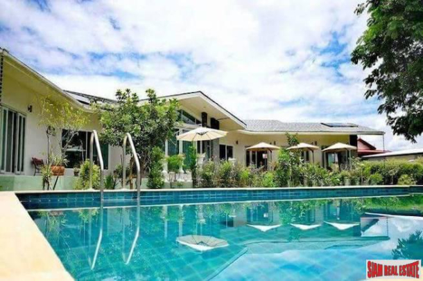 Private 11 Bedroom Pool Villa for Sale in San PaTong, Chiang Mai - A Great Business Opportunity Investment-1