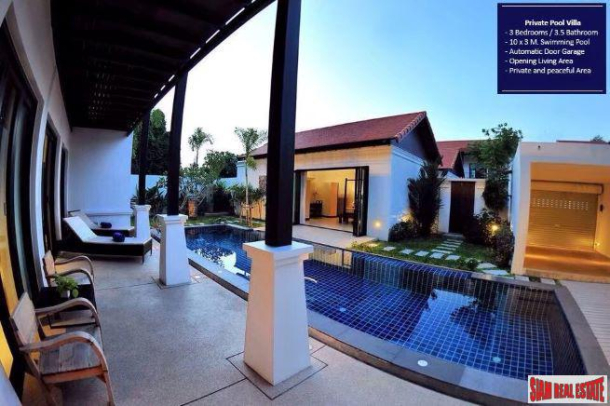 Private &  Luxurious Three Bedroom Pool Villa in a Peaceful Area of Cherng Talay-3