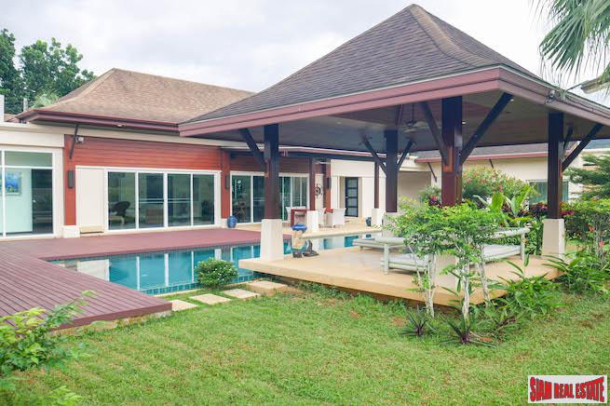 Large Luxury Four Bedroom House with Pool & Maids Quarters Opposite UWCT International School in Thalang-1