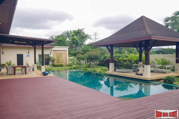 Large Luxury Four Bedroom House with Pool & Maids Quarters Opposite UWCT International School in Thalang-3