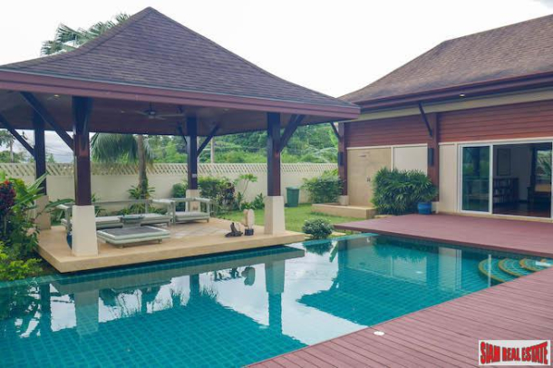 Large Luxury Four Bedroom House with Pool & Maids Quarters Opposite UWCT International School in Thalang-5