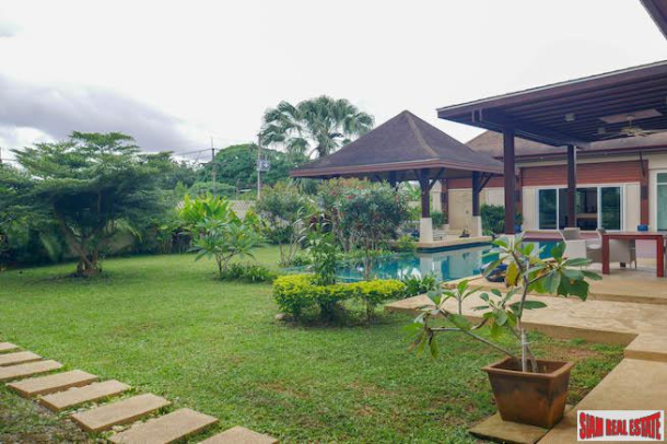 Large Luxury Four Bedroom House with Pool & Maids Quarters Opposite UWCT International School in Thalang-8