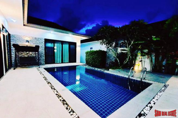 Three Bedroom Single Storey Private Pool Villa for Rent Located in a Quiet Area of Cherng Talay-10