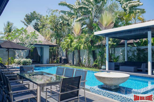 Anchan II | Contemporary Four Bedroom Private Pool Villa for Rent Minutes from Layan Beach-13