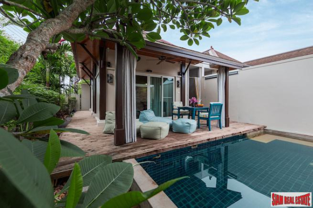 Two Villas Tara | Spacious One Bedroom Private Pool Villa that Sleeps Four for Sale in Layan-1