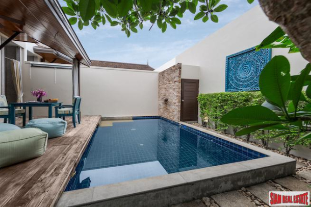 Two Villas Tara | Spacious One Bedroom Private Pool Villa that Sleeps Four for Sale in Layan-3