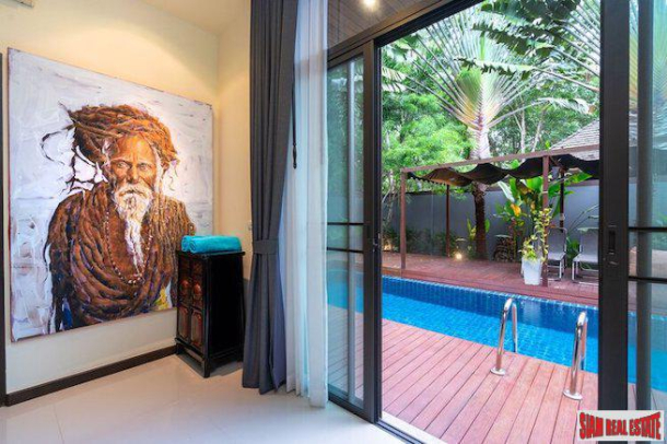 Saiyuan Estate | Two Villas for the Price of One - Beautiful Three Bedroom Pool Villa + Annex for Sale in Rawai-15