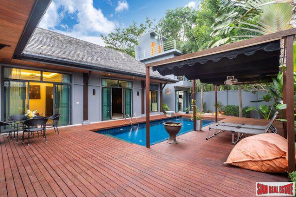 Saiyuan Estate | Two Villas for the Price of One - Beautiful Three Bedroom Pool Villa + Annex for Sale in Rawai-2