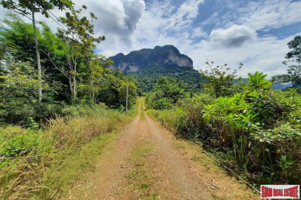 Mountain View Land Plot for Sale in the Khao Thong Area of Krabi-1