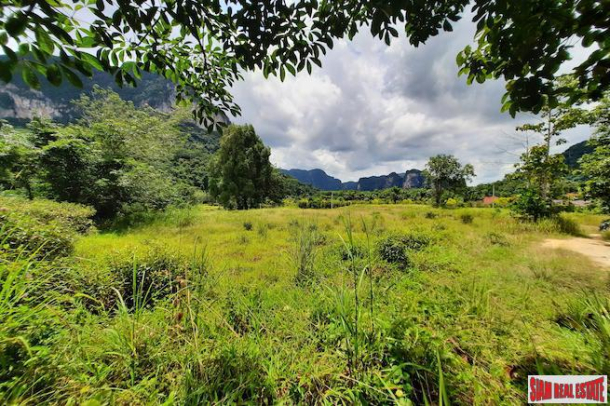 Over Four Rai of Flat Land and Beautiful Mountain Views for Sale in Khao Thong, Krabi-7
