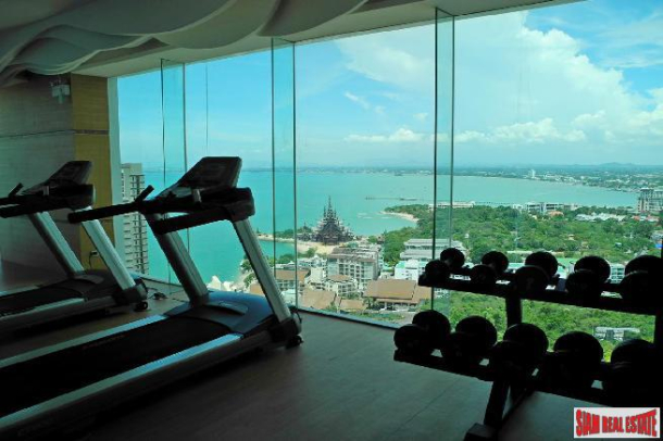 Wong Amat Tower | Amazing Sea Views from this 1 Bed on the 36th Floor at this 5 Star Beach Condo-12