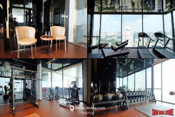 Rhythm Sathorn | Rare Corner Two Bedroom Condo for Sale with 180 degree Views of the River-18