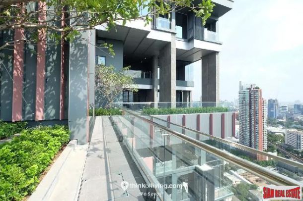 Rhythm Sathorn | Rare Corner Two Bedroom Condo for Sale with 180 degree Views of the River-24