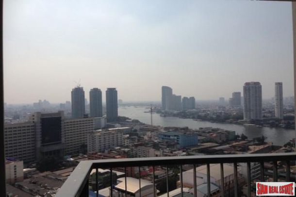 Rhythm Sathorn | Rare Corner Two Bedroom Condo for Sale with 180 degree Views of the River-9
