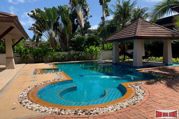 Four Bedroom Pool Villa with Large Outdoor Living Area with Gardens and BBQ-13