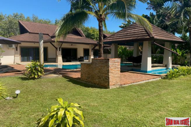 Four Bedroom Pool Villa with Large Outdoor Living Area with Gardens and BBQ-8