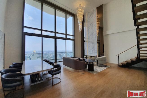Magnolias Waterfront Residences | Superb River Views from this Three Bedroom  Duplex in Chong Nonsi-2