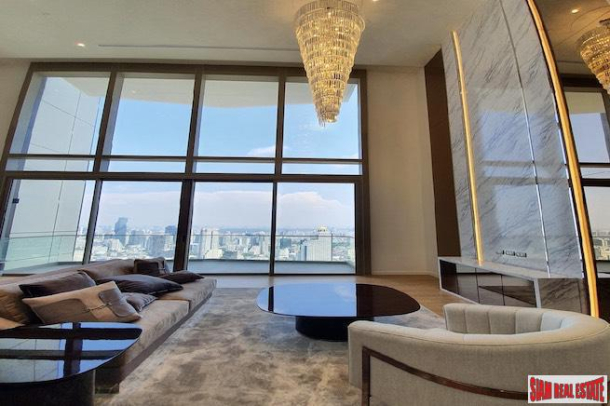 Magnolias Waterfront Residences | Superb River Views from this Three Bedroom  Duplex in Chong Nonsi-9
