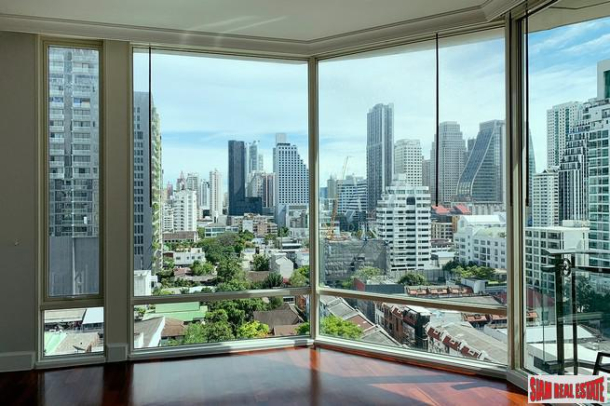 Royce Private Residences | Three Bedroom Corner Condo with Clear City Views for Rent on Sukhumvit 31-1
