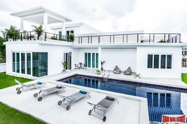 Luxurious Five Bedroom Pool Villas in New Na Jomtien Development-1