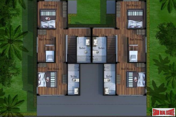 New Development of High Quality Town-Houses with Communal Pool at in the Heart of Krabi-3