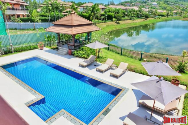 Laguna Village | Exquisite Two Storey Four Bedroom Lake Front Pool Villa for Rent-2