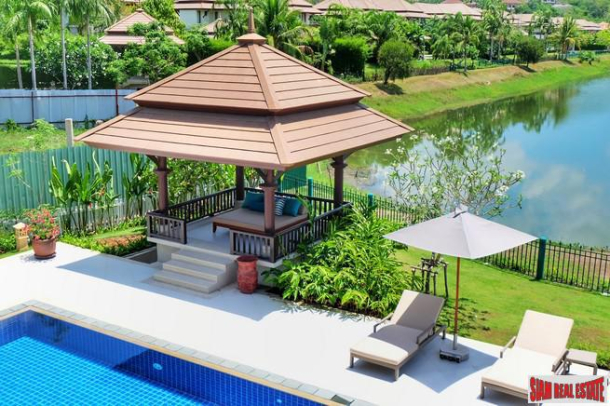 Laguna Village | Exquisite Two Storey Four Bedroom Lake Front Pool Villa for Rent-3