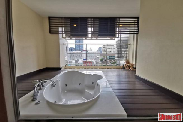 The Master Centrium | Two Bedroom + Office Duplex Style Condo for Rent with Views in Asoke-12