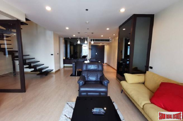 The Master Centrium | Two Bedroom + Office Duplex Style Condo for Rent with Views in Asoke-2