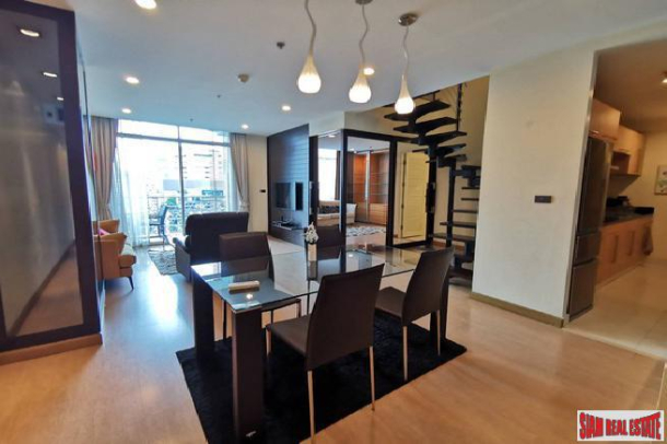 The Master Centrium | Two Bedroom + Office Duplex Style Condo for Rent with Views in Asoke-4