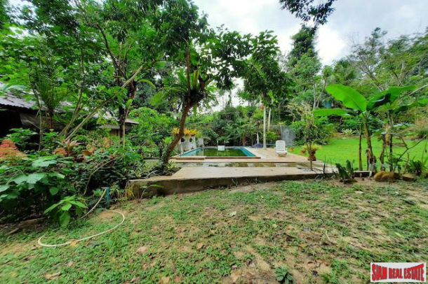 Large Private Six Bedroom Home for Sale Located in a Tropical Ao Nang Green Zone-12