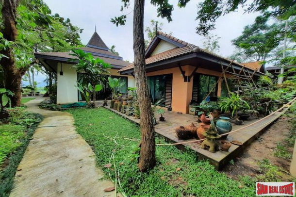 Large Private Six Bedroom Home for Sale Located in a Tropical Ao Nang Green Zone-4