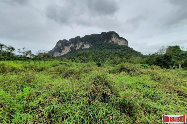 Over 16 Rai of Land for Sale in Khao Thong with Beautiful Krabi Mountain Views-2