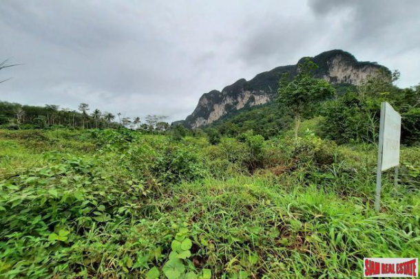 Over 16 Rai of Land for Sale in Khao Thong with Beautiful Krabi Mountain Views-4