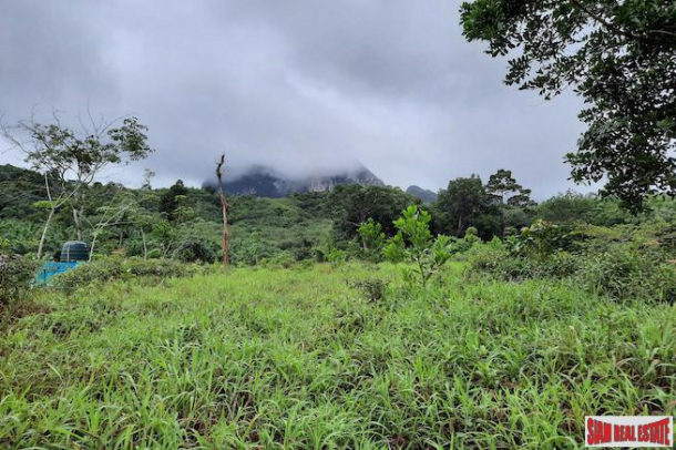 Over 16 Rai of Land for Sale in Khao Thong with Beautiful Krabi Mountain Views-6